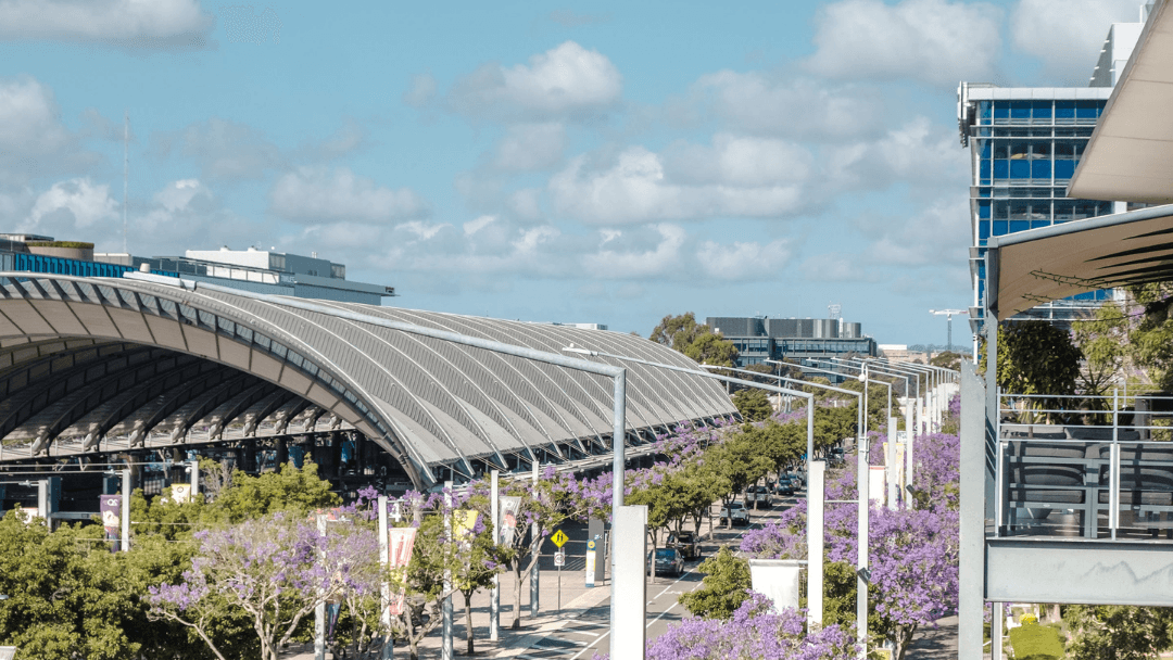 Exterior view of Novotel Sydney Olympic Park at day time