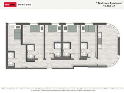 UL Perth Central Floorplan - 5B