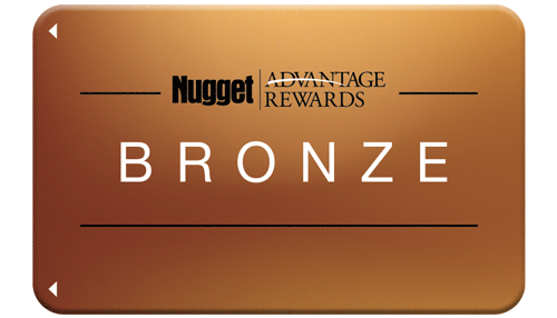 Bronze Nugget Advantage Rewards Card
