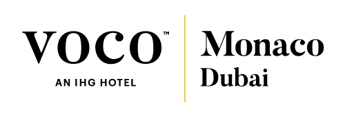 Official logo of VOCO An IGH Hotel & Monaco Dubai at Côte d'Azur Resort