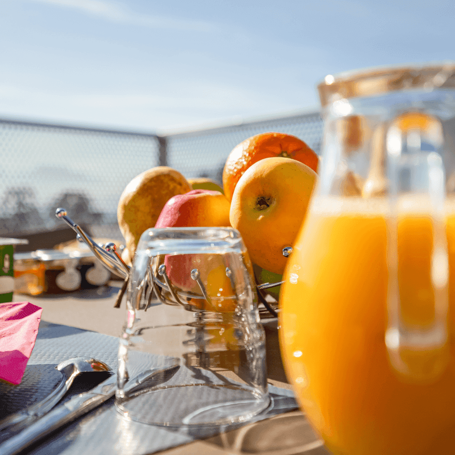 Breakfast at ResidHotel Aix-les-Bains Azuréa