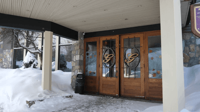 Exterior entrance of Hotel Mont Gabriel Resort & Spa