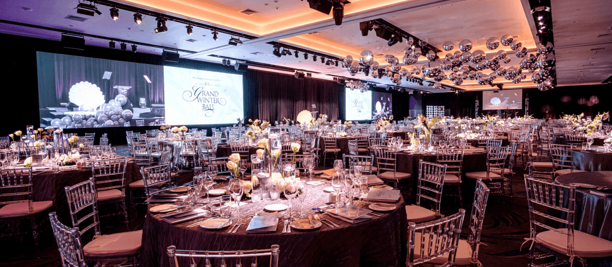 Grand Winter Ballroom in Novotel Sunshine Coast Resort