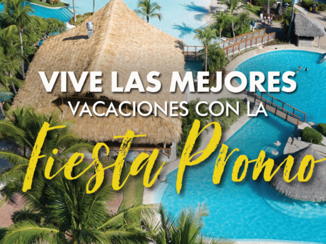Un poster promocional creado para Fiesta Resort