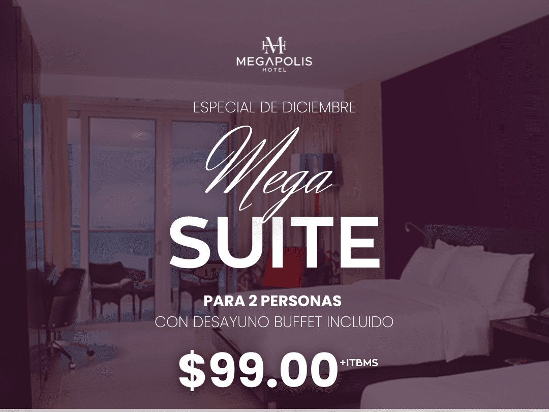 MEGA SUITE PROMO MEGAPOLIS PANAMA