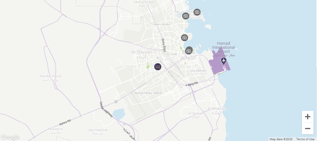Map Location Warwick Doha