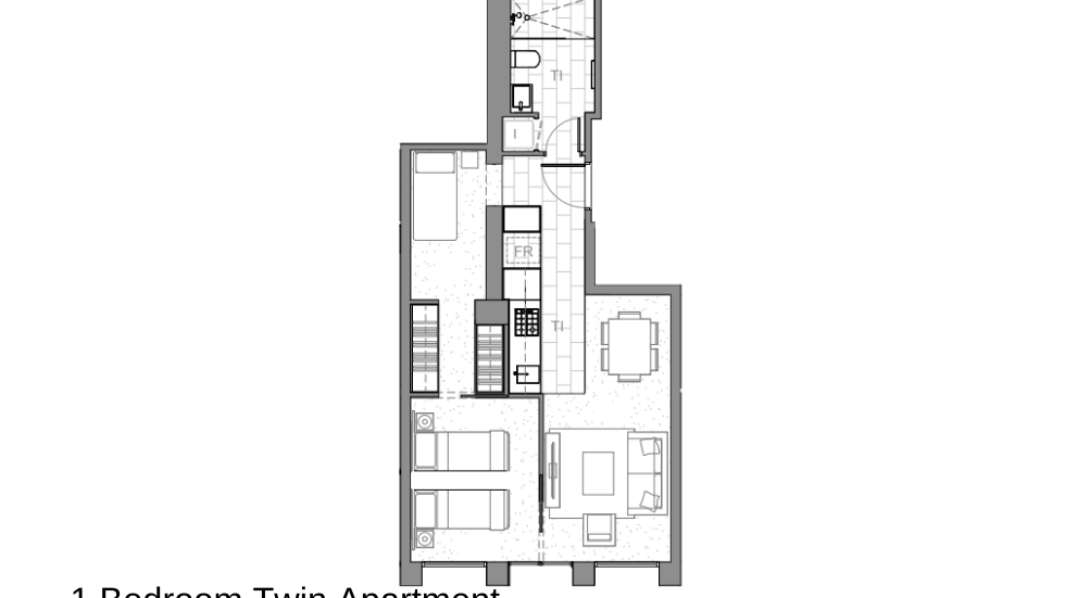 1 Bedroom Apartment Twin Brady Apartment Hotel Hardware Lane in Melbourne