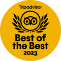 The award of Best of the Best Hotel in 2023 from Tripadvisor