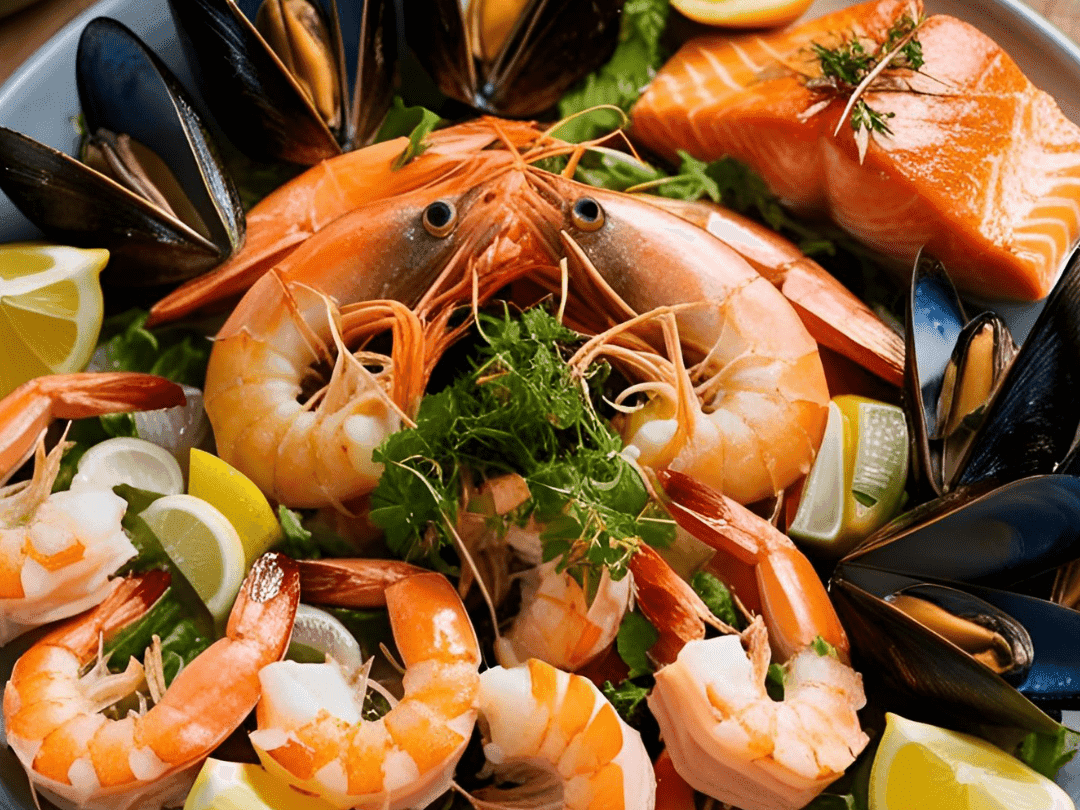 seafood platter, seafood, brunch, lunch, buffet, hotel, weekend treat, muscat, se