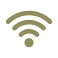 Free Wi-Fi hotel amenity icon for Driftaway Hotel and Pool