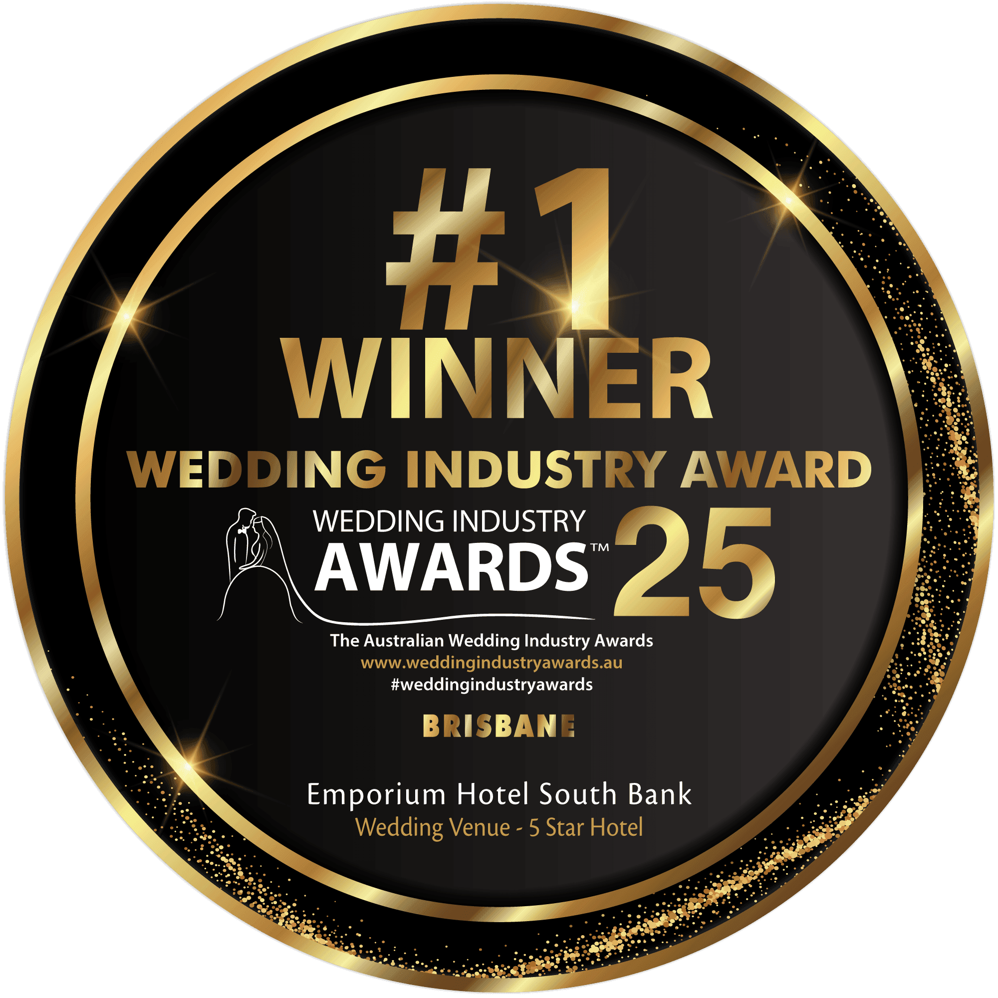 Wedding Industry Awards 2025 Wedding Venue - 5 Star Hotel Winner Emporium Hotel South Bank