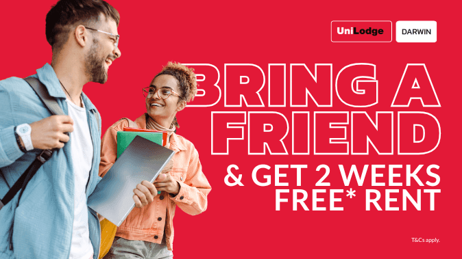 UniLodge Darwin 2 Weeks Free Offer 