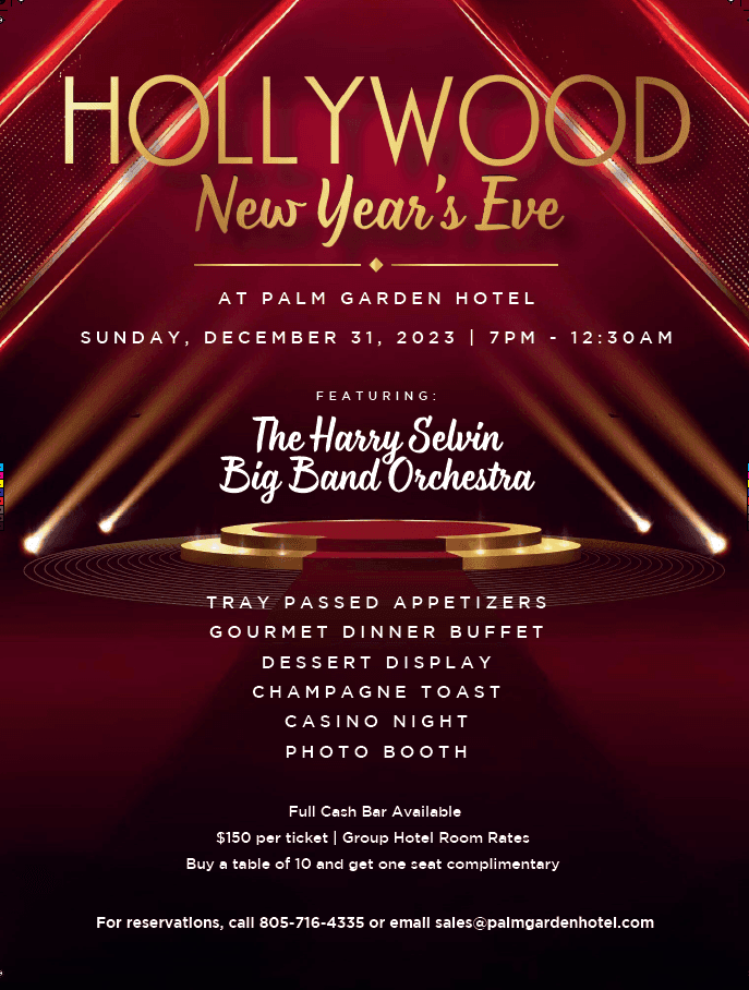 New Year's Eve at Palm Garden Hotel