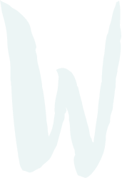 Letter W in a plain background at Marbella Club Wellness