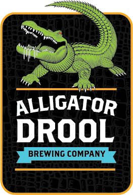 Logo for Gator Drool, a Rosen Hotels & Resorts exclusive beer, perfect for SeaWorld Orlando Craft Beer Festival attendees.