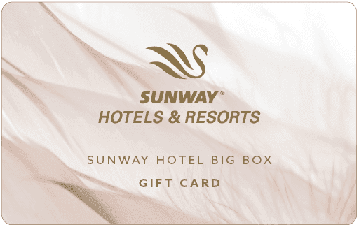 Banner of Sunway Hotel Big Box Gift Card used at Sunway Hotel Big Box