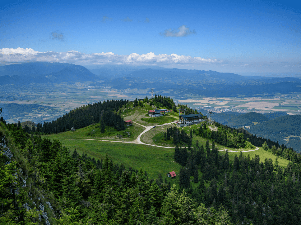 Postăvarul Massif Mountain peak near Ana Hotels