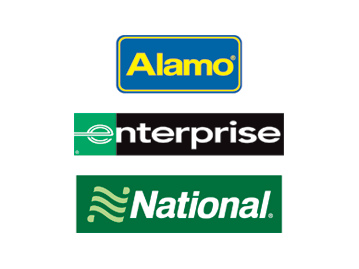 Rental car logos