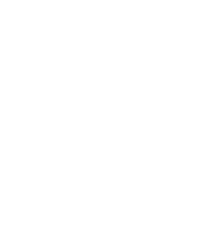 White logo of 