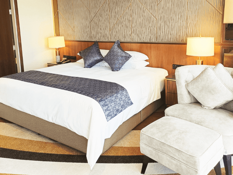 Interior of Superior Twin Room at Sunway Hotel Hanoi