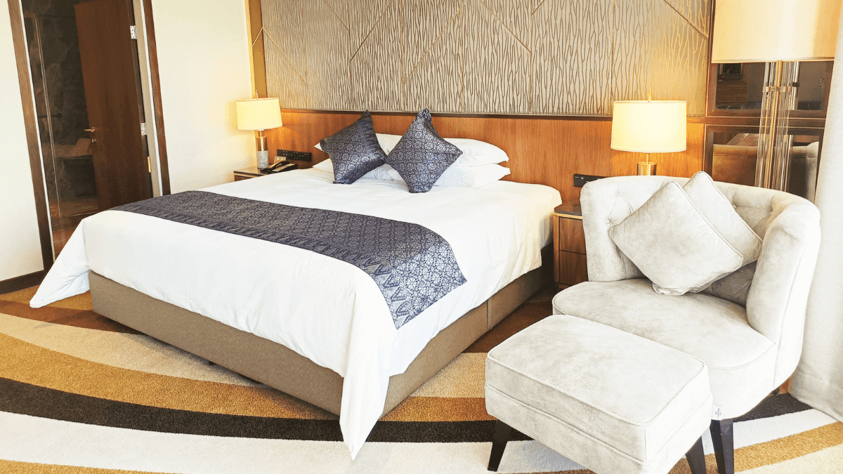 Interior of Superior Twin Room at Sunway Hotel Hanoi