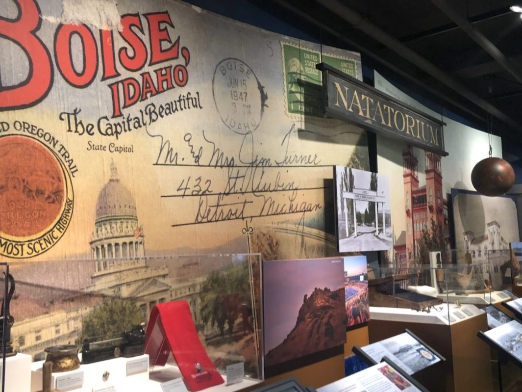 Interior of Idaho State Historical Museum near The Grove Hotel