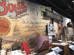 Interior of Idaho State Historical Museum near Hotel 43