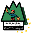 Symbol, Logo, Tirolwerbung Nestpartner Premium im Tannheimer Tal