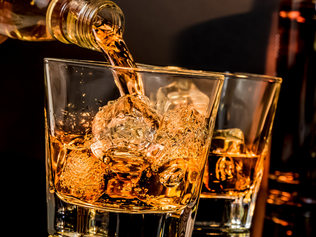 Drink being poured