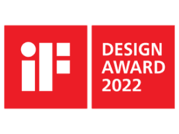 ícone do Design Award 2022 utilizado pelo Janeiro Hotel