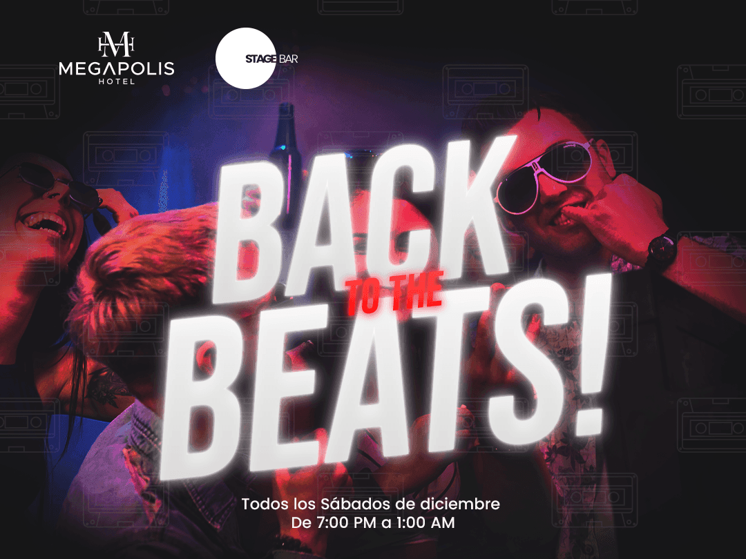 Cartel de fiesta con texto 