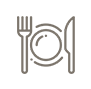 Vector icon for restaurant used at Joudyan Red Sea Mall