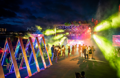 People celebrating an event at The Morgan Resort Spa Village