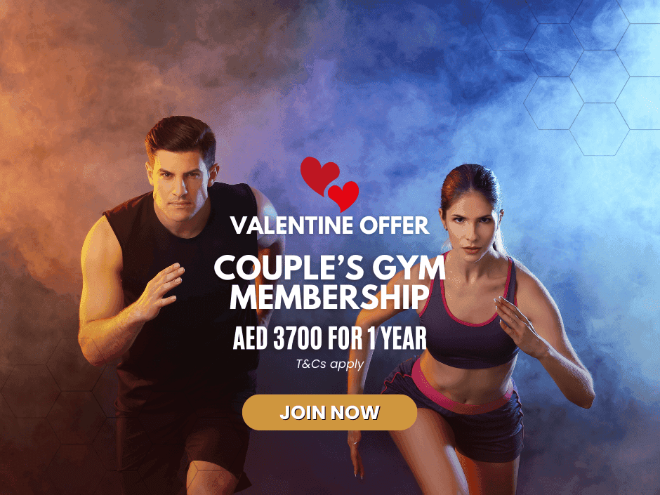 Valentine offer on Couple Annual Gym Membership  