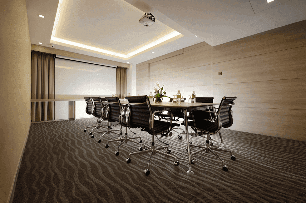 Boardroom set up in meeting room at Sunway Hotel Georgetown