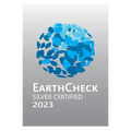 EarthCheck Silver Certified 2023 Award icon used at Haven Riviera Cancun