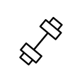 Vector icon of a Fitness center at ReStays Ottawa