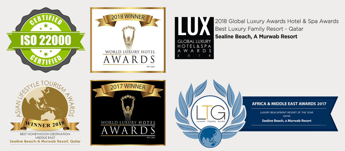 Sealine Beach Resort in Qatar certificates 