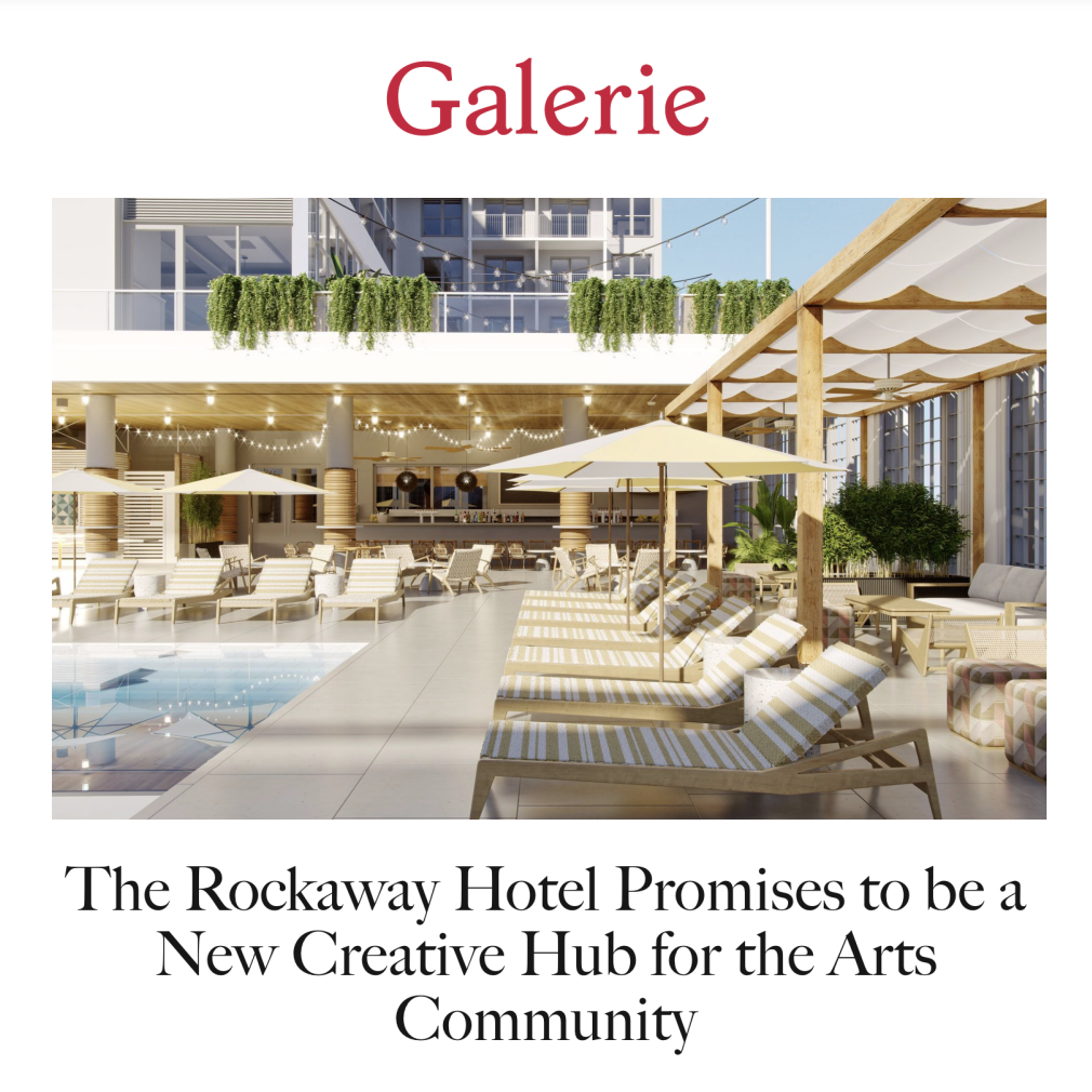 Article about The Rockaway Hotel in Galerie