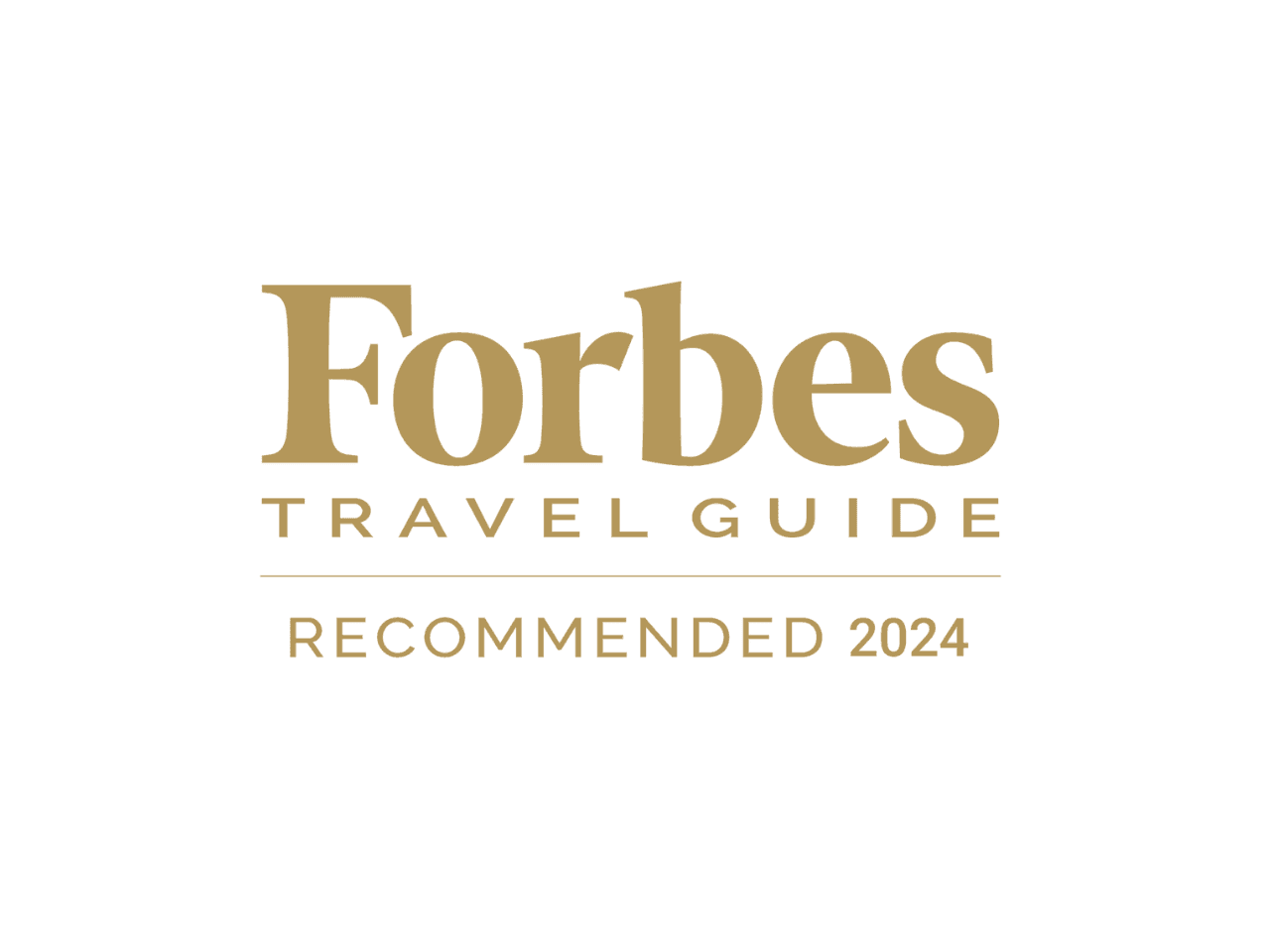 Paradox Hotel Vancouver received the Gold Forbes Travel Guide Recommended in 2024 lo4