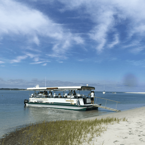 People on the boat near Beauport Hotel Gloucester