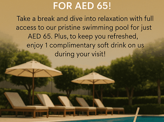 Swimming Pool Access for AED 65!