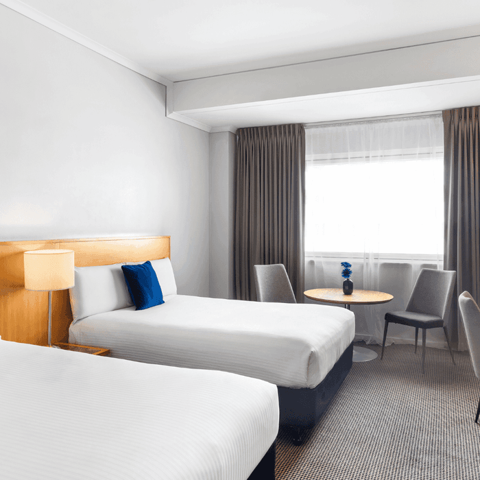 Classic Double Room with one Queen and one Double Bed 