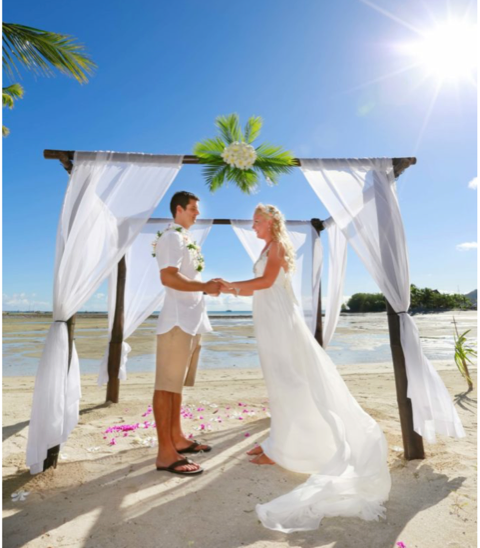 Beach Wedding Ceremony Venues | Musket Cove Island Resort And Ma