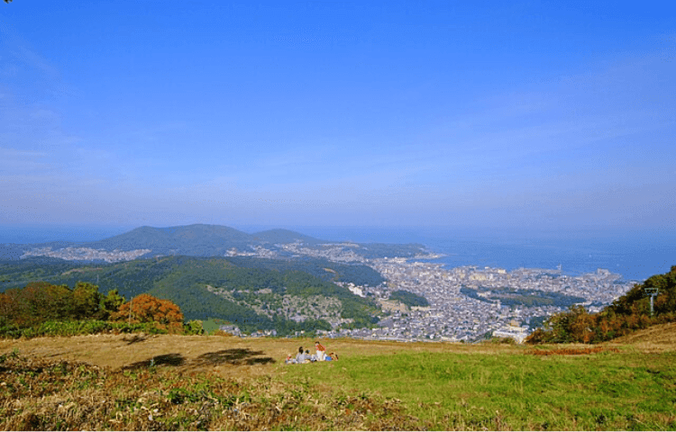 Best View In Otaru | Grand Park Otaru | Mount Tengu | Mount Tenguyama