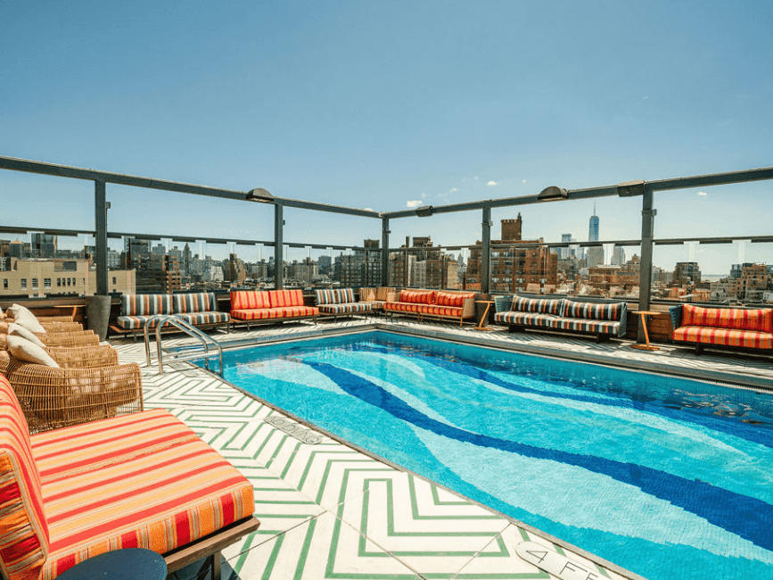 POOL ON GANSEVOORT ROOFTOP