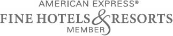 American Express Fine Hotels & Resorts Member logo at Palazzo Parigi
