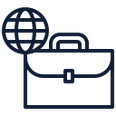 A vector icon used for briefcase at York Hotel Singapore