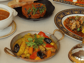 Exclusive Moroccon Pop-up Menu
