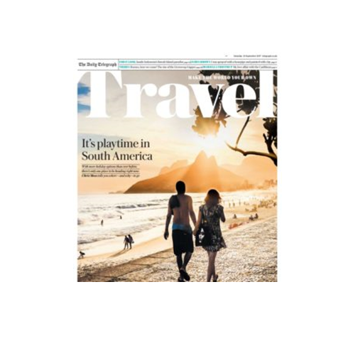 Travel magazine cover page at Rome Luxury Suites